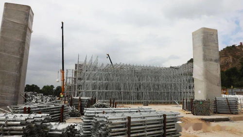 臨夏市環城北路建設加速推進，已完成工程總量68%